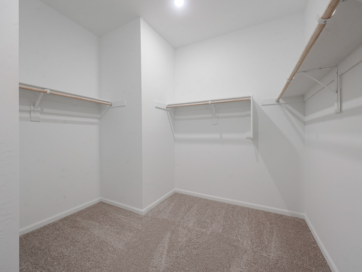 A staircase in a house.