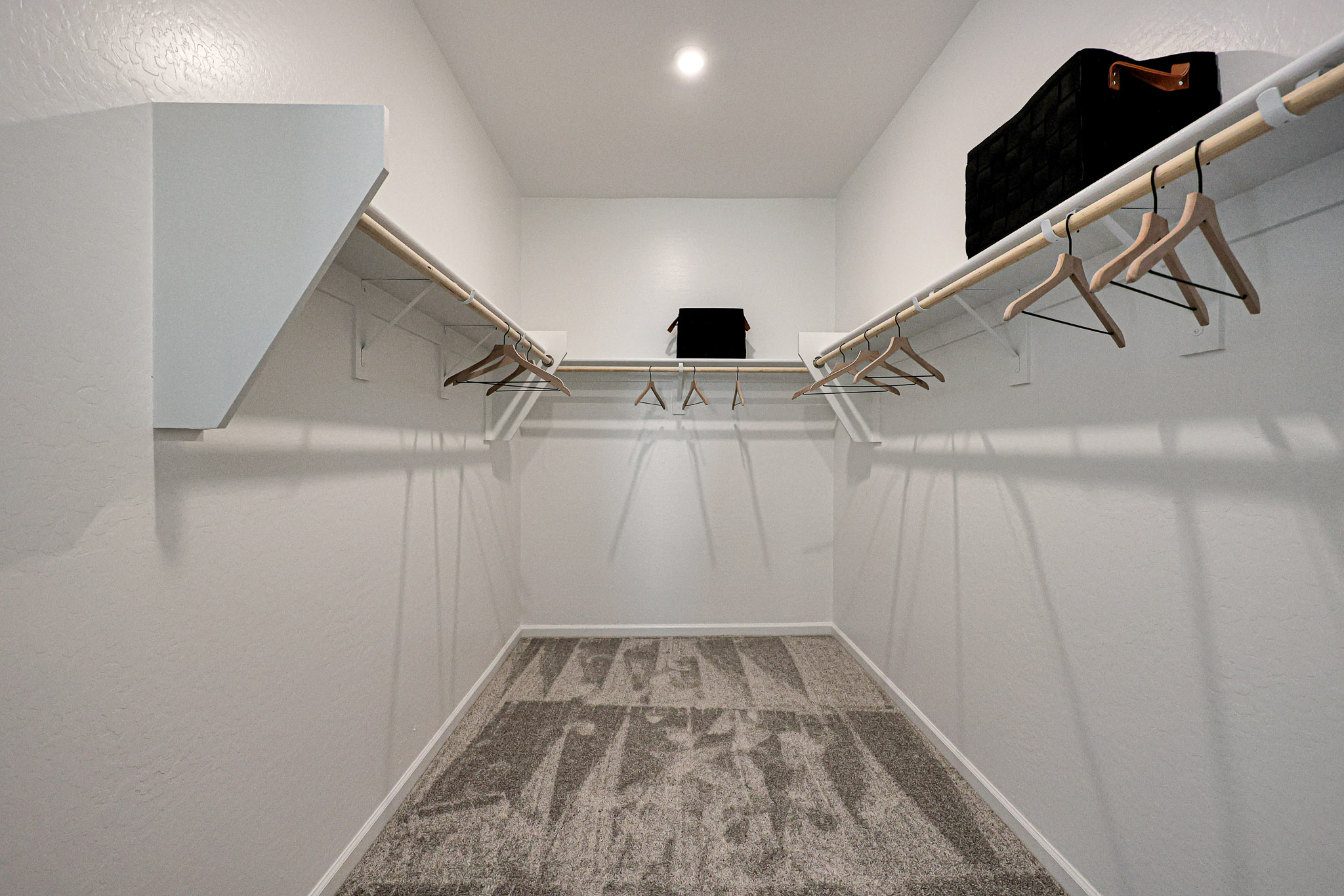 A staircase in a building.