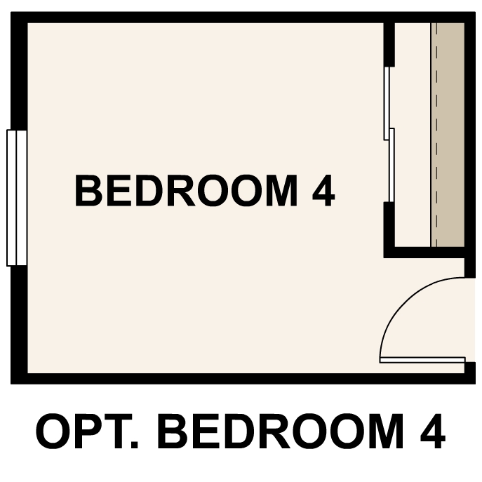 Diagram. Powell floorplan, Upper Level Option