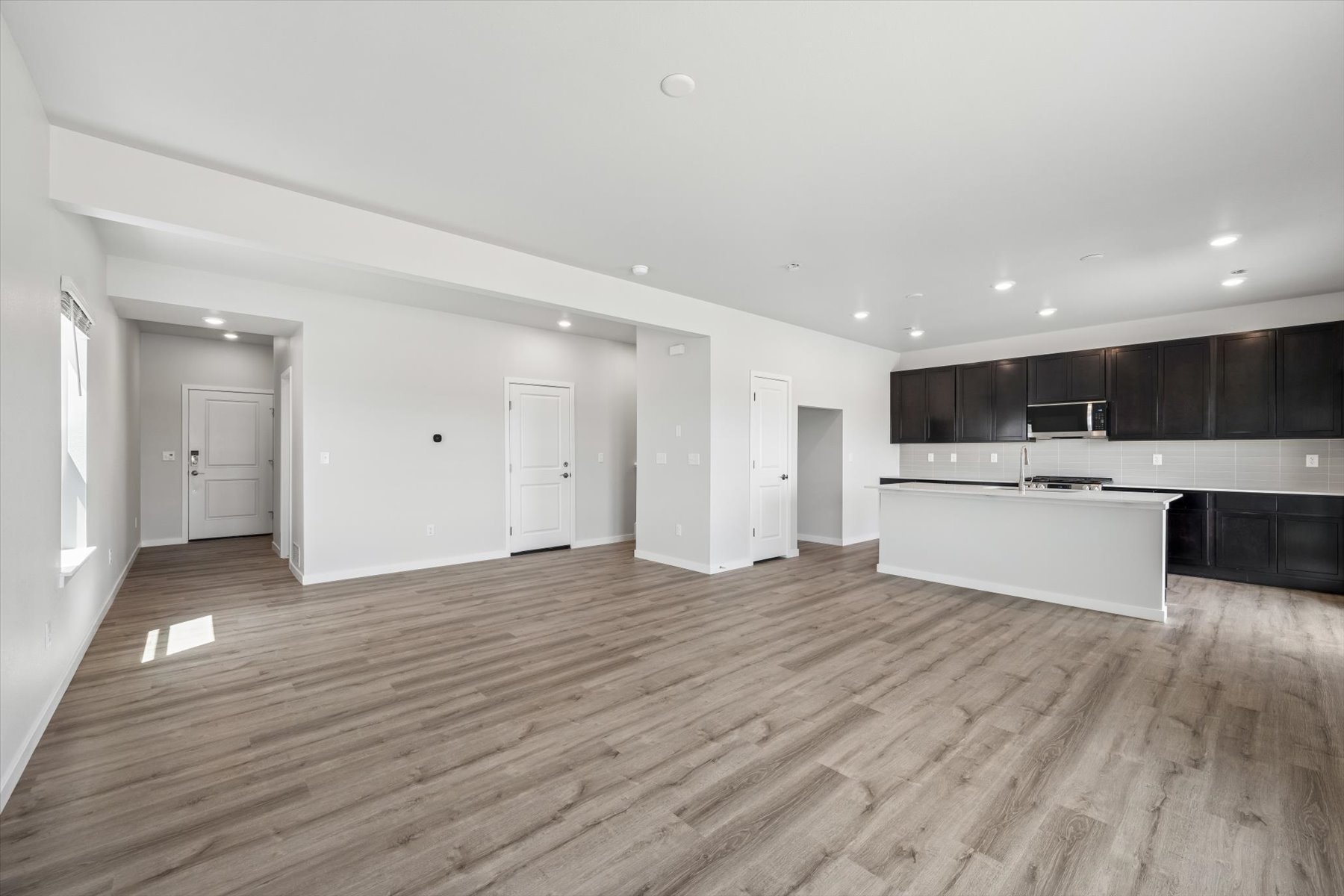 A large empty room.