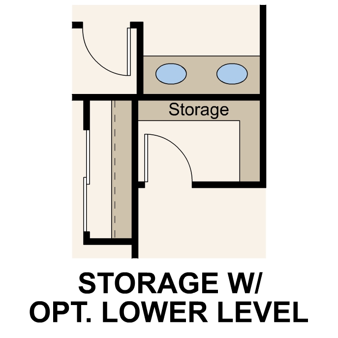 Diagram, engineering drawing. Upper Level Option Jay Floorplan