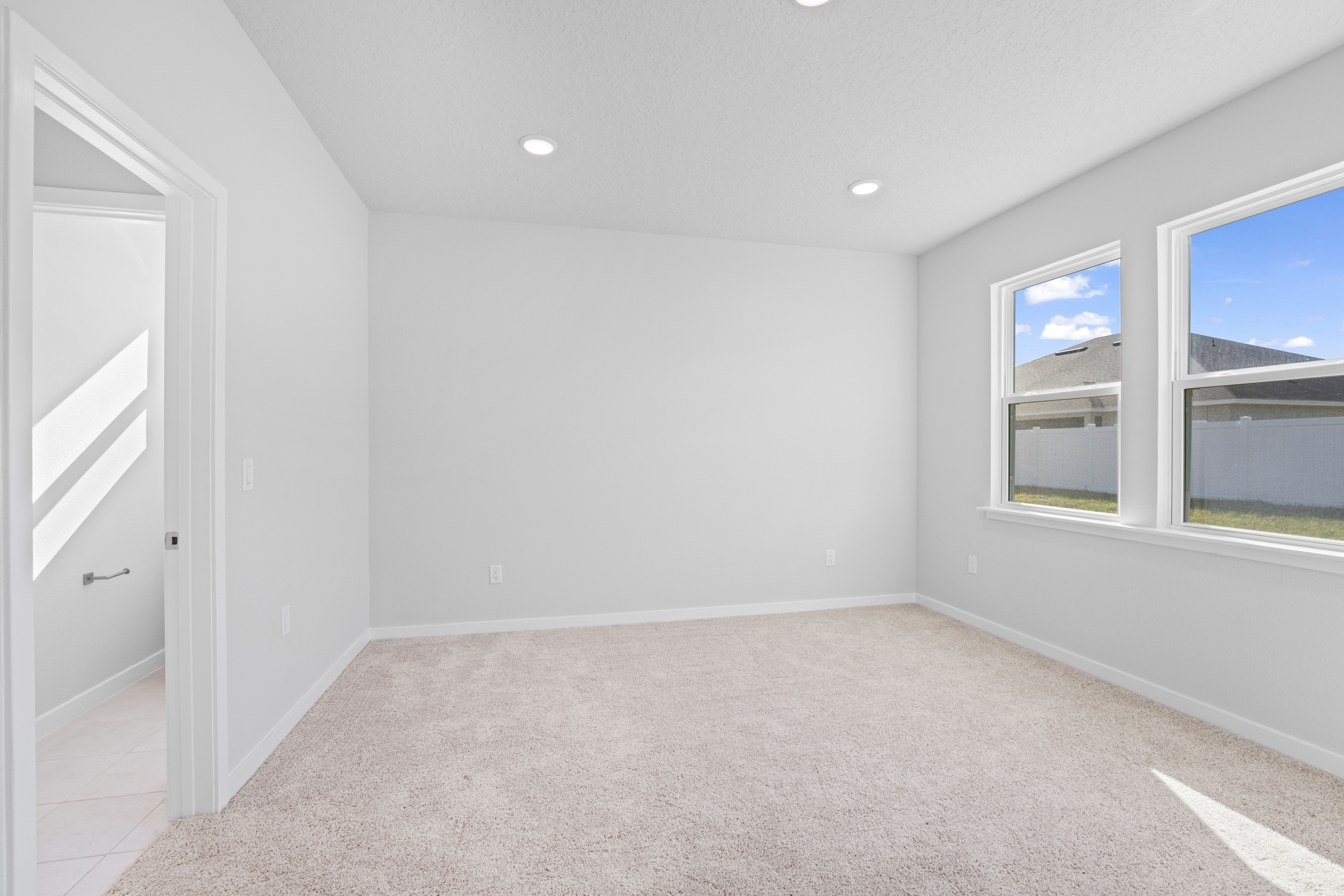 Lot 23 Primary Bedroom at Camden Woods in Kingsland