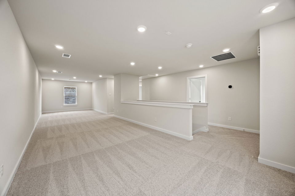A large empty room.