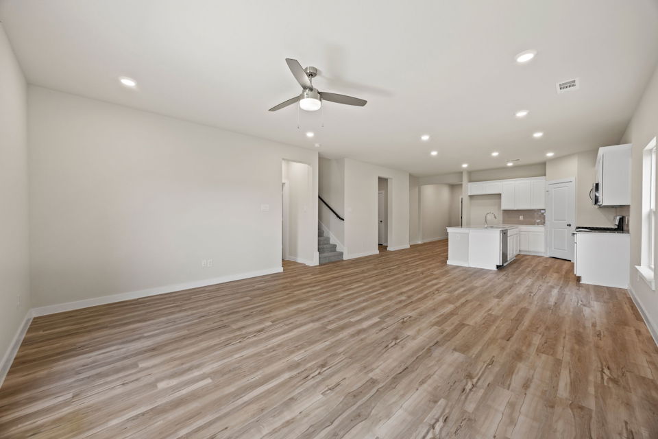 A large empty room.