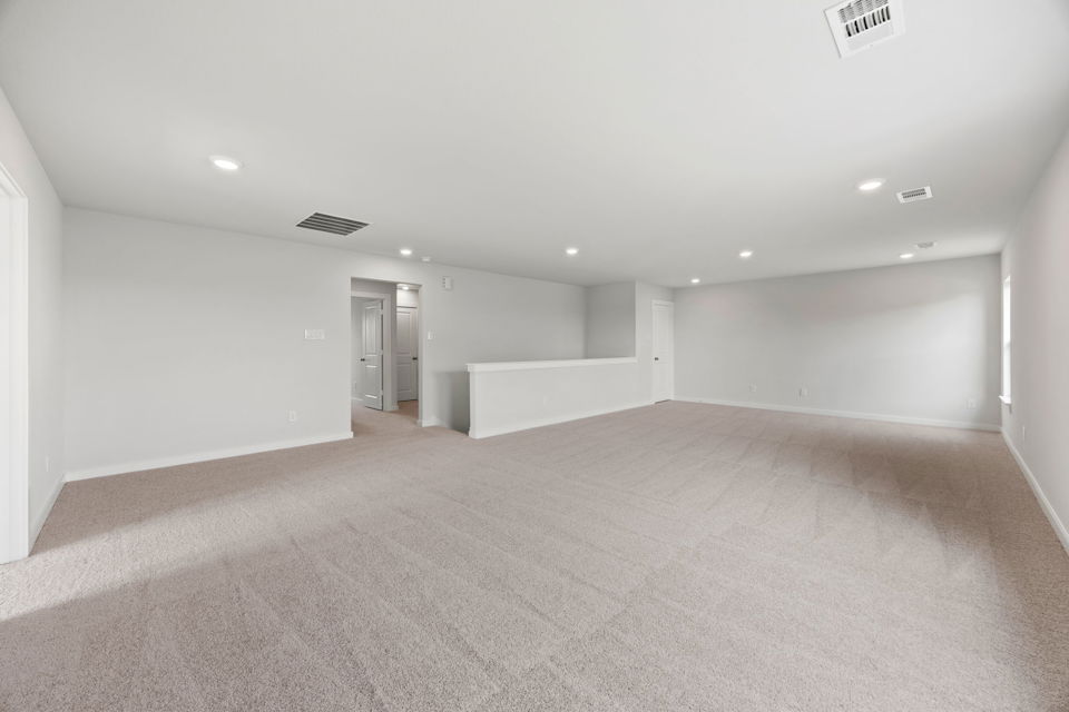 A large empty room.