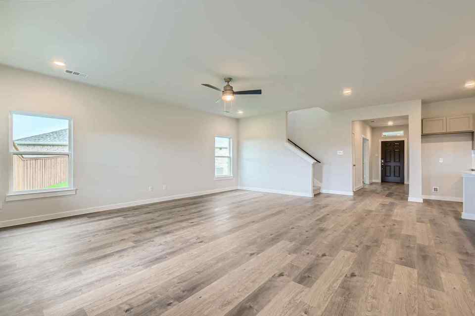 A large empty room.