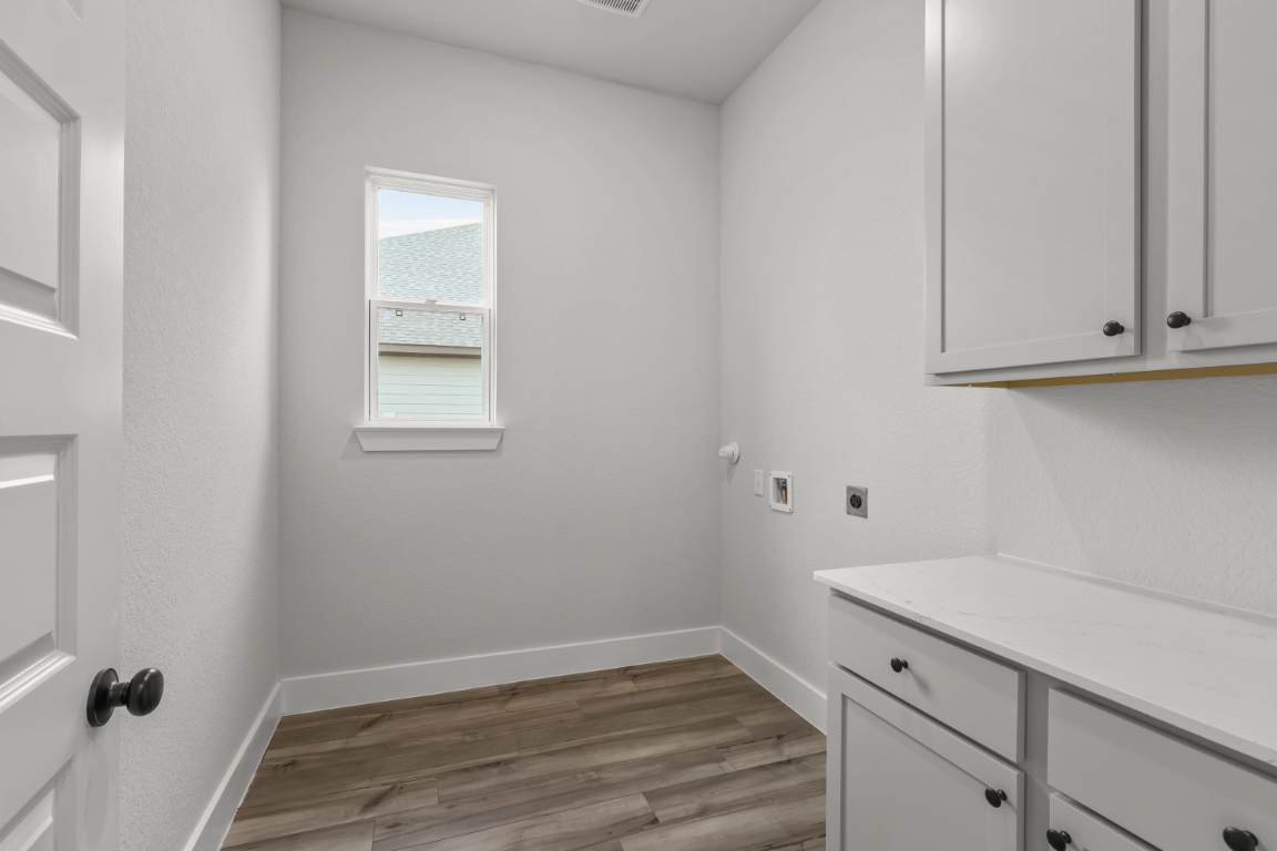 A room with white walls.